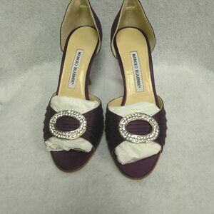 Women's Manolo Blahnik Sedaraby Heels Size 37